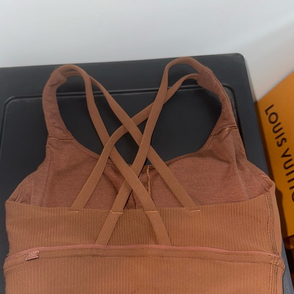 Lululemon brown sports bra size 0 - Picture 2 of 2